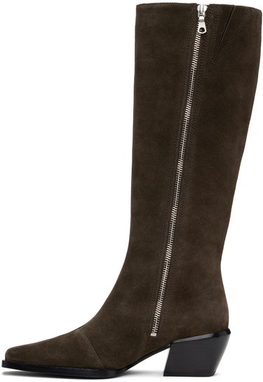Облекло rag & bone rag & bone Joni Knee-High Suede Boots Кафяво | WFF24FF018SU18, 2