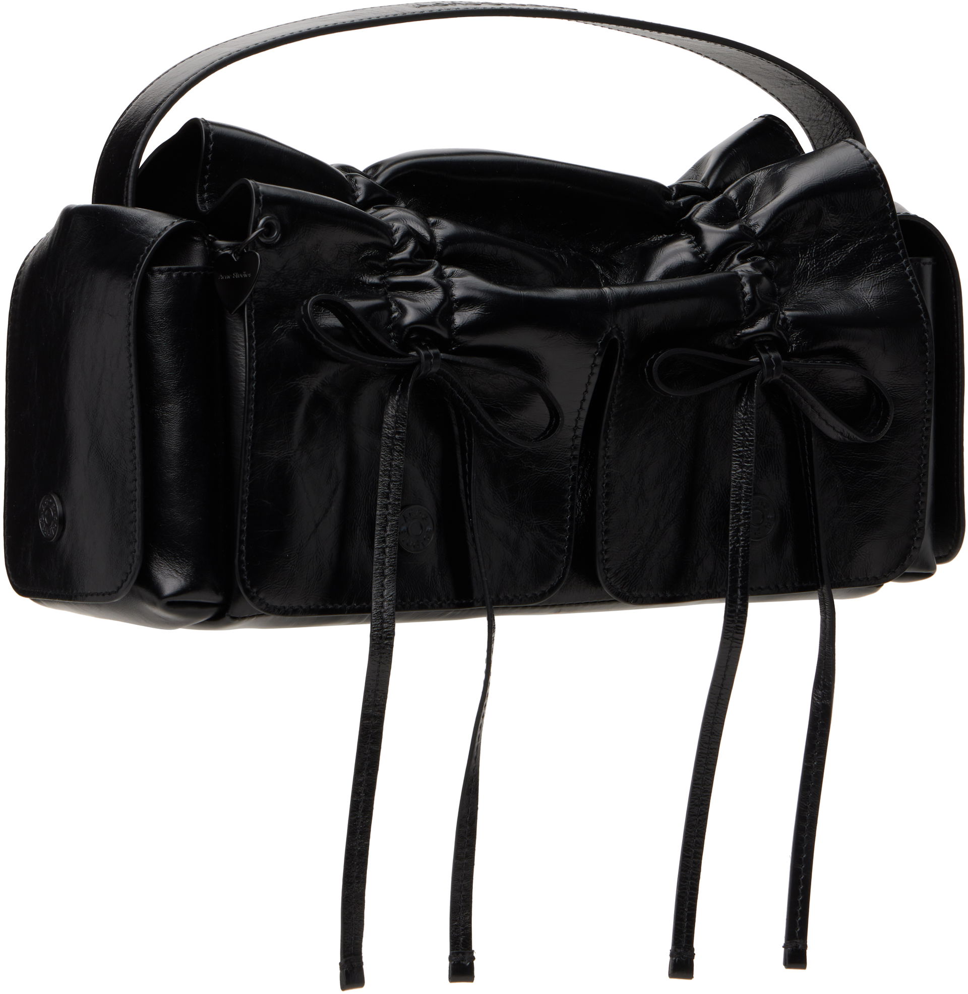 Acne Studios Multipocket Leather Shoulder Bag, 1