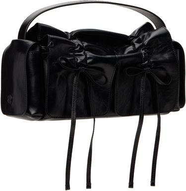 Дамска чанта Acne Studios Acne Studios Multipocket Leather Shoulder Bag Черно | A10432-, 1