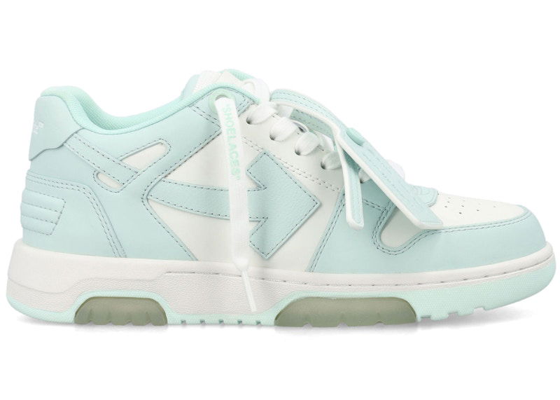 Кецове и обувки Off-White Out Of Office Low White Light Blue W Тюркоазено | OWIA259S24LEA0030152, 0