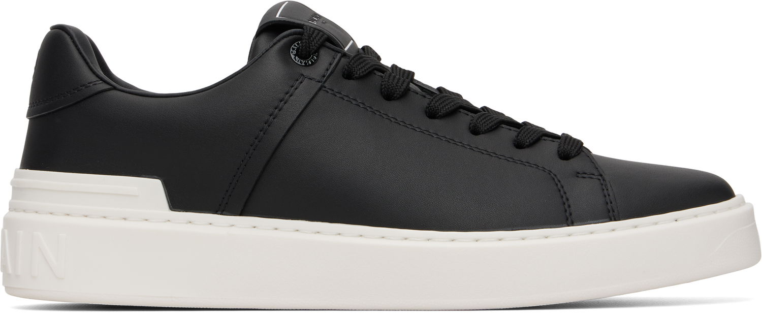 Кецове и обувки Balmain B-Court Черно | GM1VI288LVTR, 0