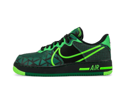 Кецове и обувки Nike Air Force 1 React "Naija" Зелено | CW3918-001