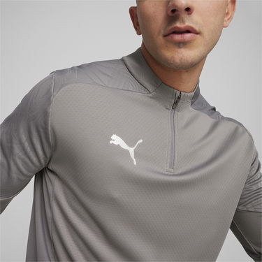 Тениска Puma teamFINAL Training 1/4 Zip Top Сиво | 658551-13, 3