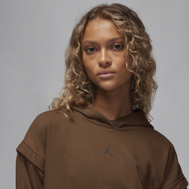 Суитчър Jordan Sport Fleece Hoodie Кафяво | FB4609-259, 4