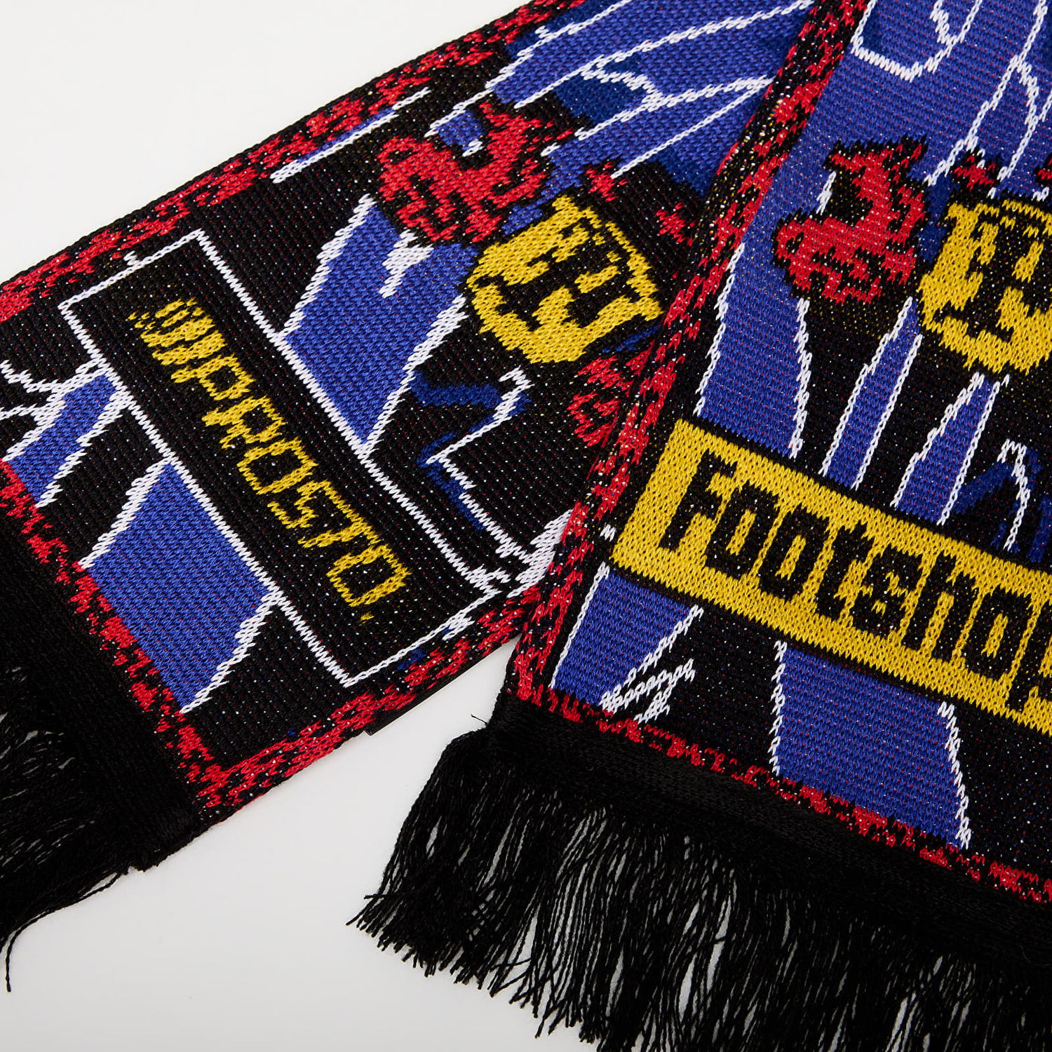 Шал Footshop FTSHP x PROSTO Forza Electric Blue Scarf Черно | FTSHP_419, 1