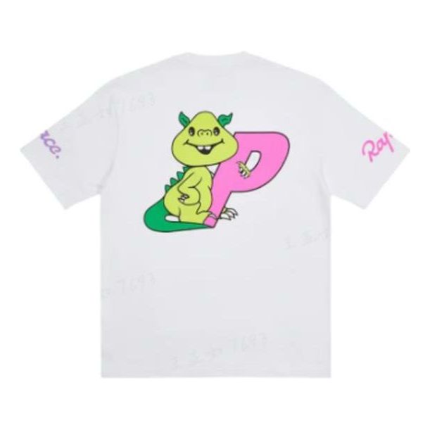 Тениска Palace Palace X Rapha Tee Бяло | PLA-SS22-265