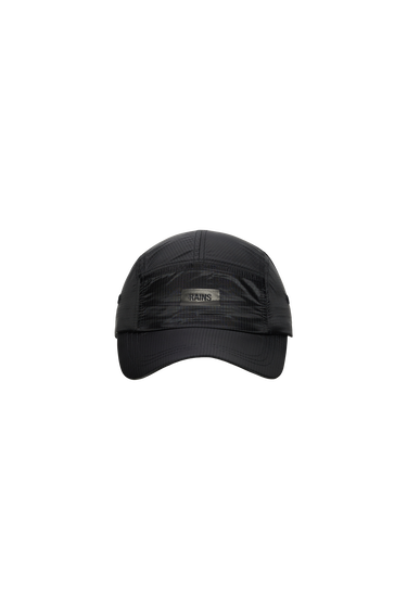 Шапка с козирка Rains 5 Panel Ripstop Cap Черно | 20340\01, 6