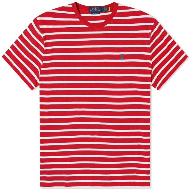 Stripe T-Shirt Red/White