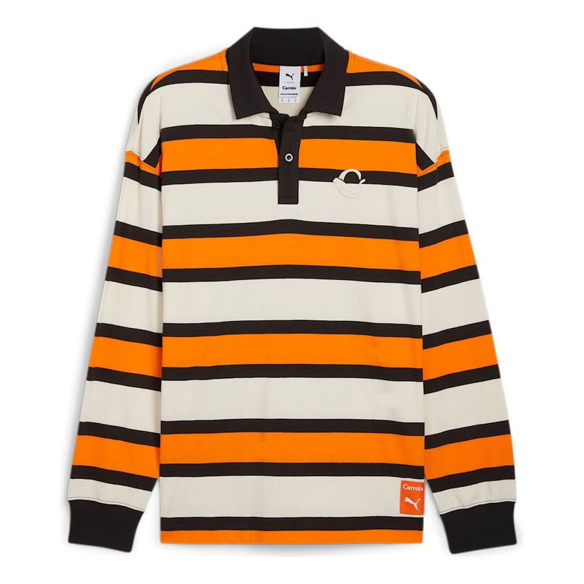Риза Puma Carrots Striped Long Sleeve Polo Многоцветен | 627444-45