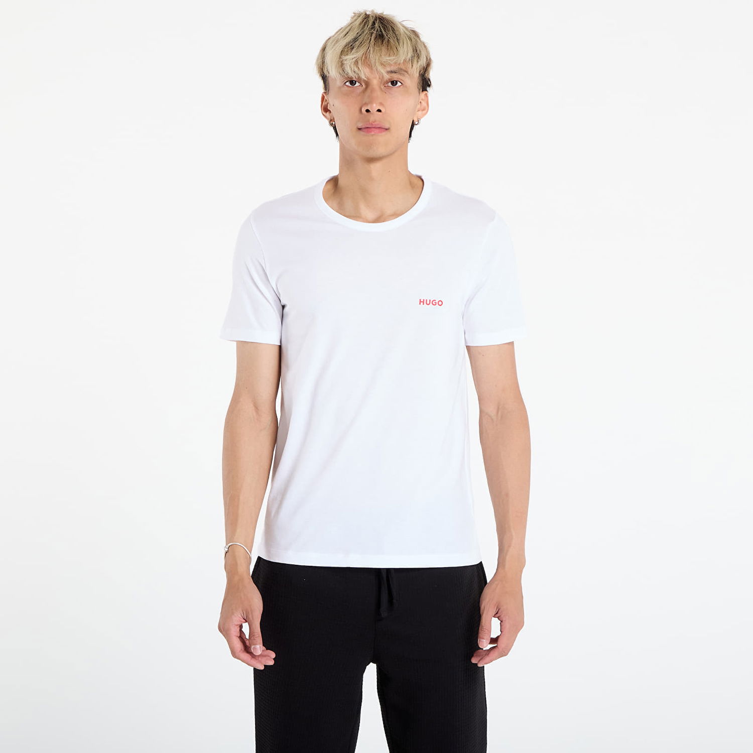 Тениска BOSS Hugo Boss Rn 3-Pack T-Shirt Бяло | 50532811-966, 0