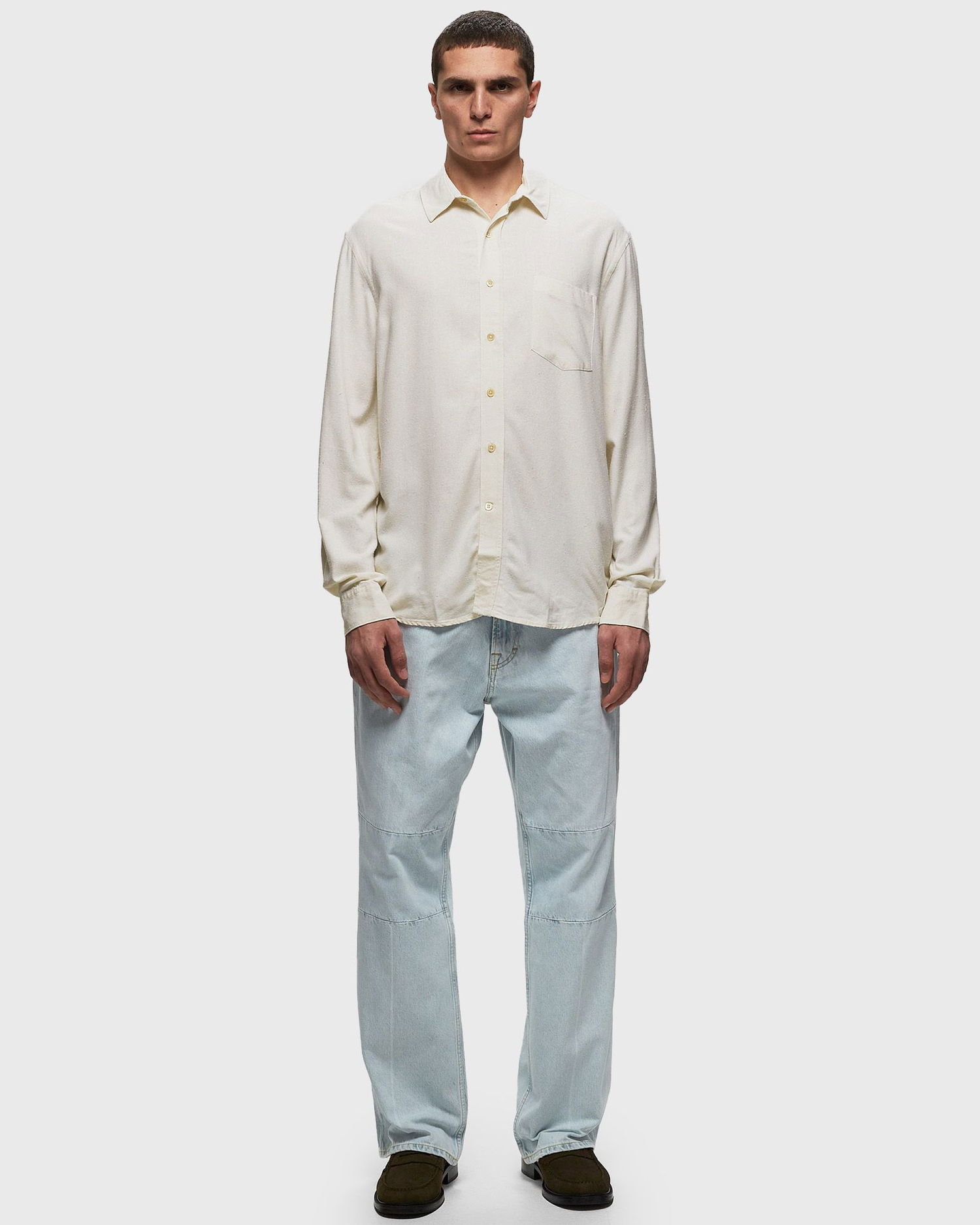 Дънки OUR LEGACY Extended Third Cut Jean Superlight Wash Тюркоазено | M12053S, 1