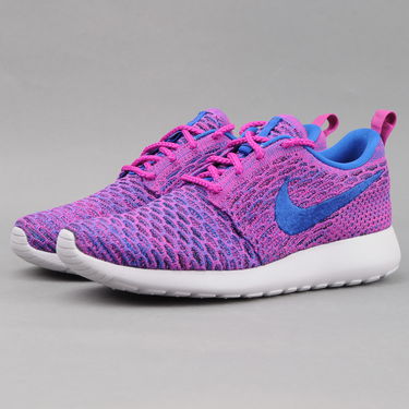 Кецове и обувки Nike Roshe One Flyknit Лилаво | 704927-501, 0