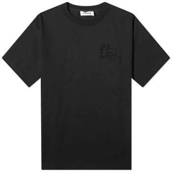 Soulland Kai Beaded Logo T-Shirt 41000-1262-BLK