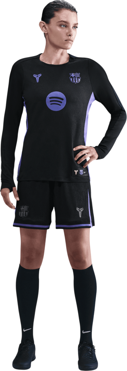 Тениска Nike Kobe x FC Barcelona Strike Pre-Match Drill Top Черно | hq0484-011, 1