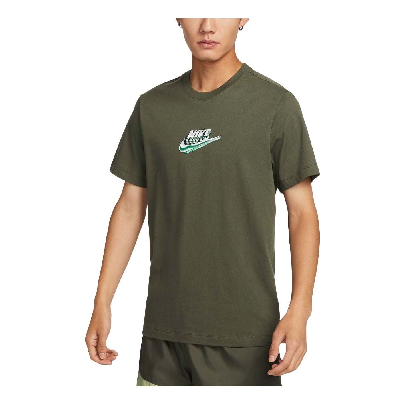 Тениска Nike Sportswear Graphic T-Shirt Зелено | FZ5398-325, 0