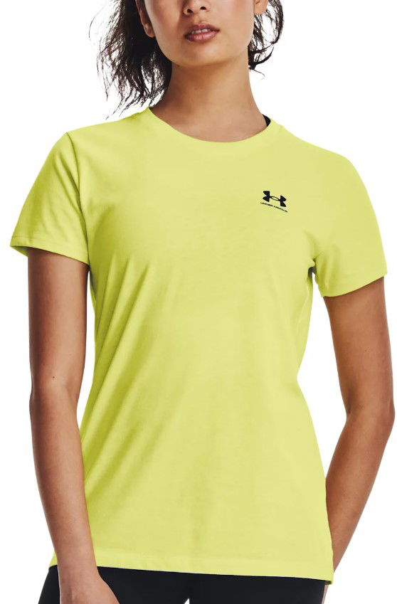 Тениска Under Armour Sportstyle Left Chest Tee Жълто | 1379399-743, 0