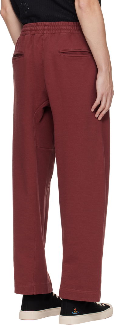 Спортни панталони Vivienne Westwood Ember Relaxed-Fit Drawstring Sweatpants Бургунди | 3J010016-J00A4-, 2