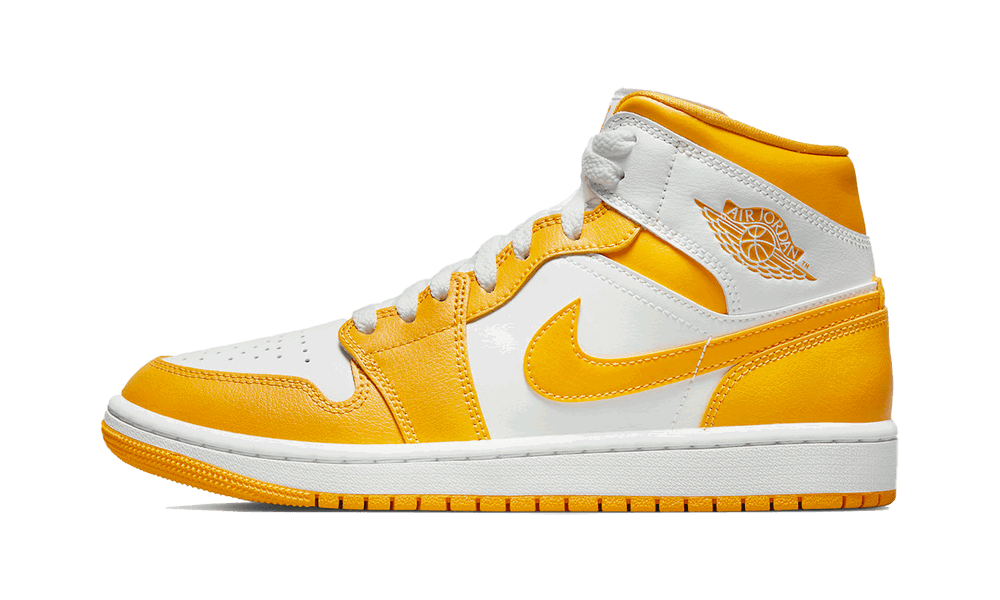 Кецове и обувки Jordan Air Jordan 1 Mid Pollen Жълто | BQ6472-117, 0