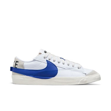 Кецове и обувки Nike Blazer Low '77 Jumbo "White Old Royal" Бяло | DQ8768-100, 2