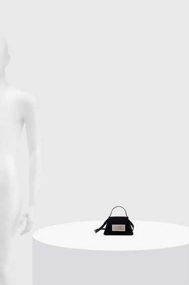 Дамска чанта Maison Margiela MM6 Black Triangle Shoulder Bag Черно | SB5ZI0006.P6642, 7