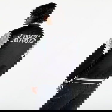 Яке Mitchell & Ness NHL Heavyweight Satin Jacket Los Angeles Kings Черно | OJBF5516-LAKYYPPPBLCK, 4