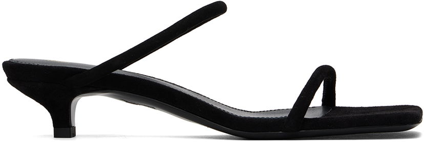 Аксесоари TOTEME TOTEME 'The Minimalist' Heeled Sandals Черно | 243-WAS2065-LE0012