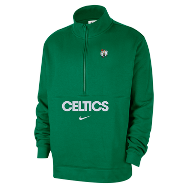 Суитчър Nike Boston Celtics Club Courtside Half-Zip Top Зелено | FZ7708-312, 1