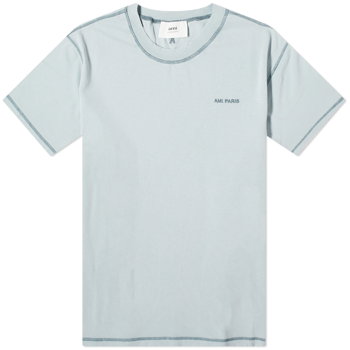AMI Fade Out Tonal Heart Logo Oversized T-Shirt UTS016-JE0051-468