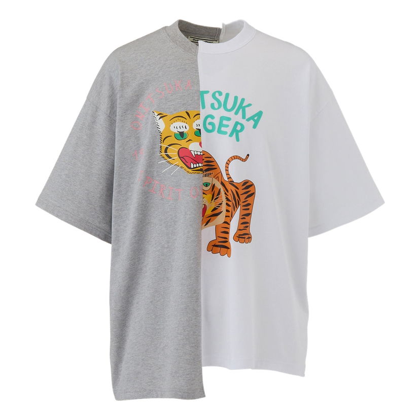 Тениска Onitsuka Tiger Tiger Graphic T-Shirt Бяло | 2183B386-020