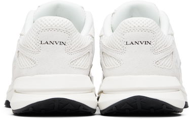 Кецове и обувки LANVIN White & Off-White JLA Mesh Sneakers Бяло | FU-SKAK02-NASU-E25, 4