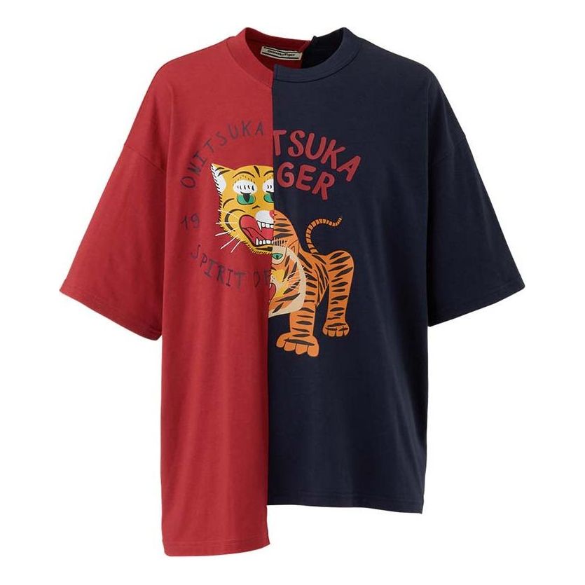 Тениска Onitsuka Tiger Tiger Graphic T-Shirt Червено | 2183B386-600, 0