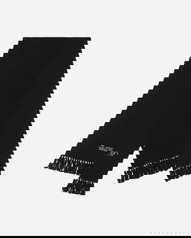 Шал Off-White Glitch Bookish Knit Scarf Black Черно | OMMA051F23KNI001 1001, 3