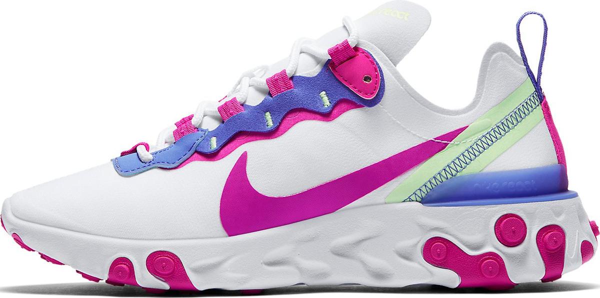 Кецове и обувки Nike React Element 55 W Бяло | bq2728-104, 0