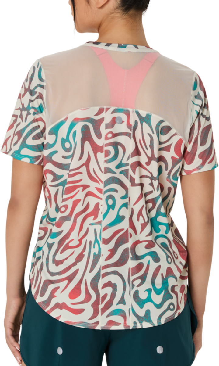 Тениска Asics Road All Over Print Short Sleeve Running T-Shirt Многоцветен | 2012d225-200, 1