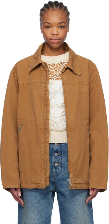 Яке Maison Margiela MM6 Maison Margiela Canvas Jacket Кафяво | SH0AM0048 M35249, 0