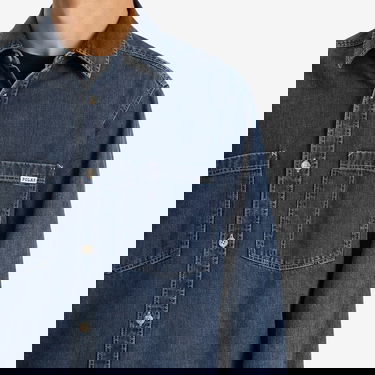 Риза Polar Skate Co. Polar Skate Co. Mike Denim Shirt, Size Large Синьо | PSC-SU25-5-WBL, 5