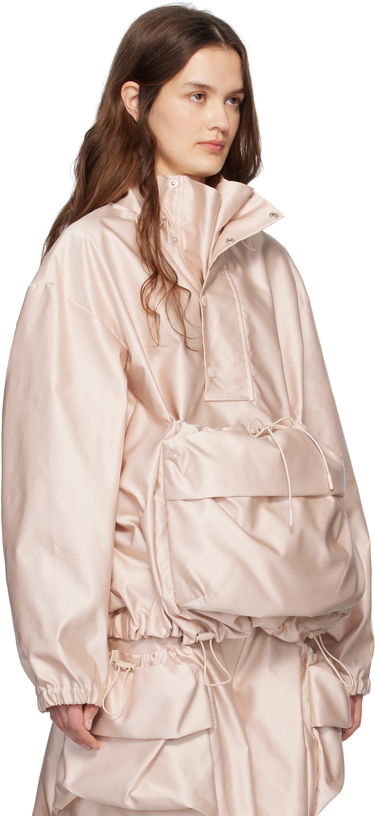 Ветровка Simone Rocha Simone Rocha Drawstring Cargo Flap Pocket Jacket Розово | 6117 1221, 1