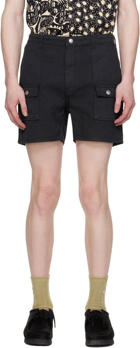 Къси панталони YMC YMC Pocket Shorts Черно | P9WAE, 0