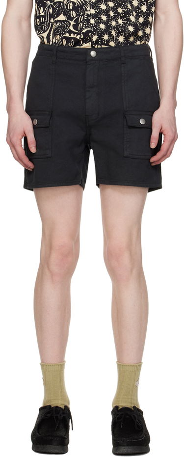 Къси панталони YMC YMC Pocket Shorts Черно | P9WAE, 0