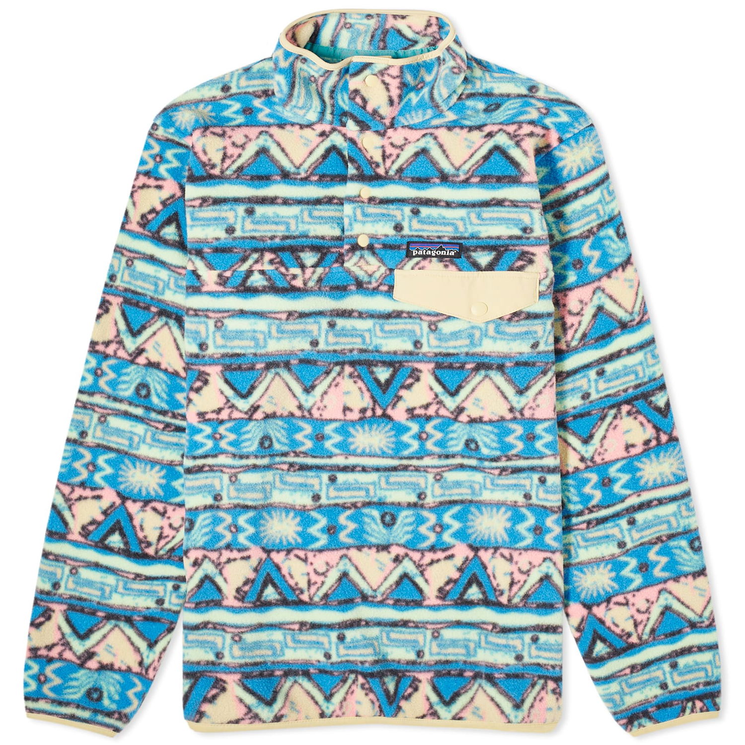 Суитчър Patagonia Lightweight Synch Snap T Pullover Многоцветен | 25455-HHP, 0