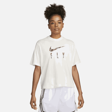 Тениска Nike Dri-FIT Swoosh Fly Бяло | FN1219-110, 0