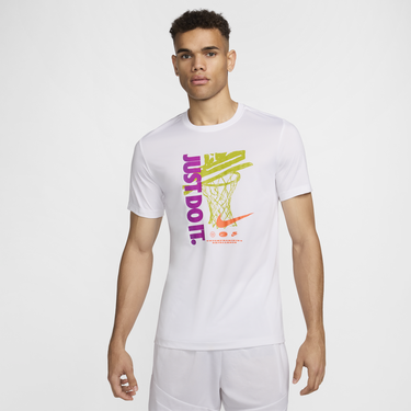 Тениска Nike Dri-FIT Basketball Tee Бяло | FZ8085-100, 4