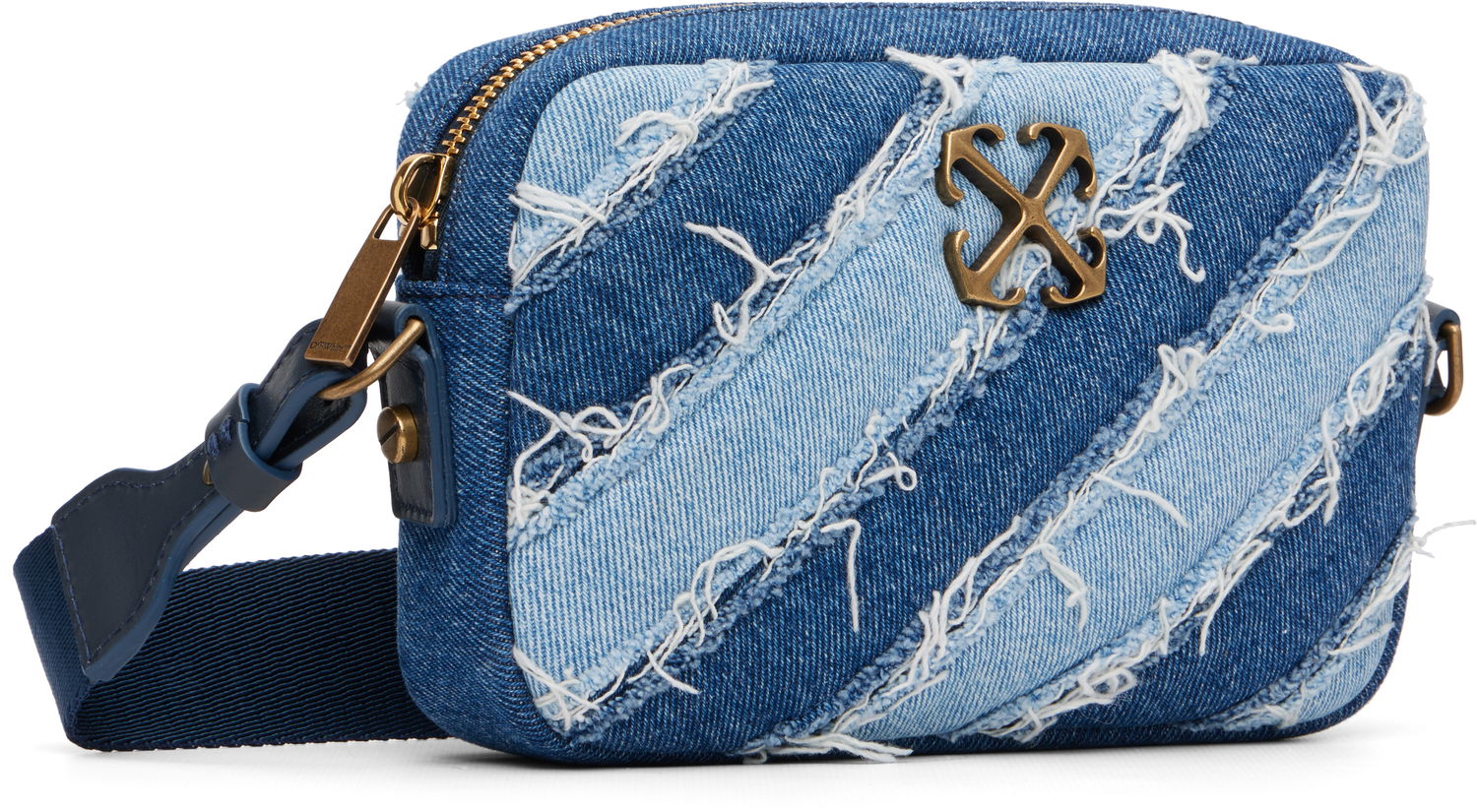 Чанта през рамо Off-White Off-White Raw Denim Camera Bag Многоцветен | OWNN18EF25DEN0014500, 1