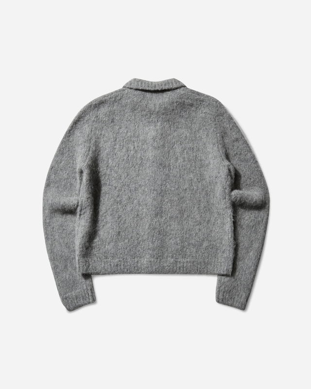 Cropped Wool Cardigan