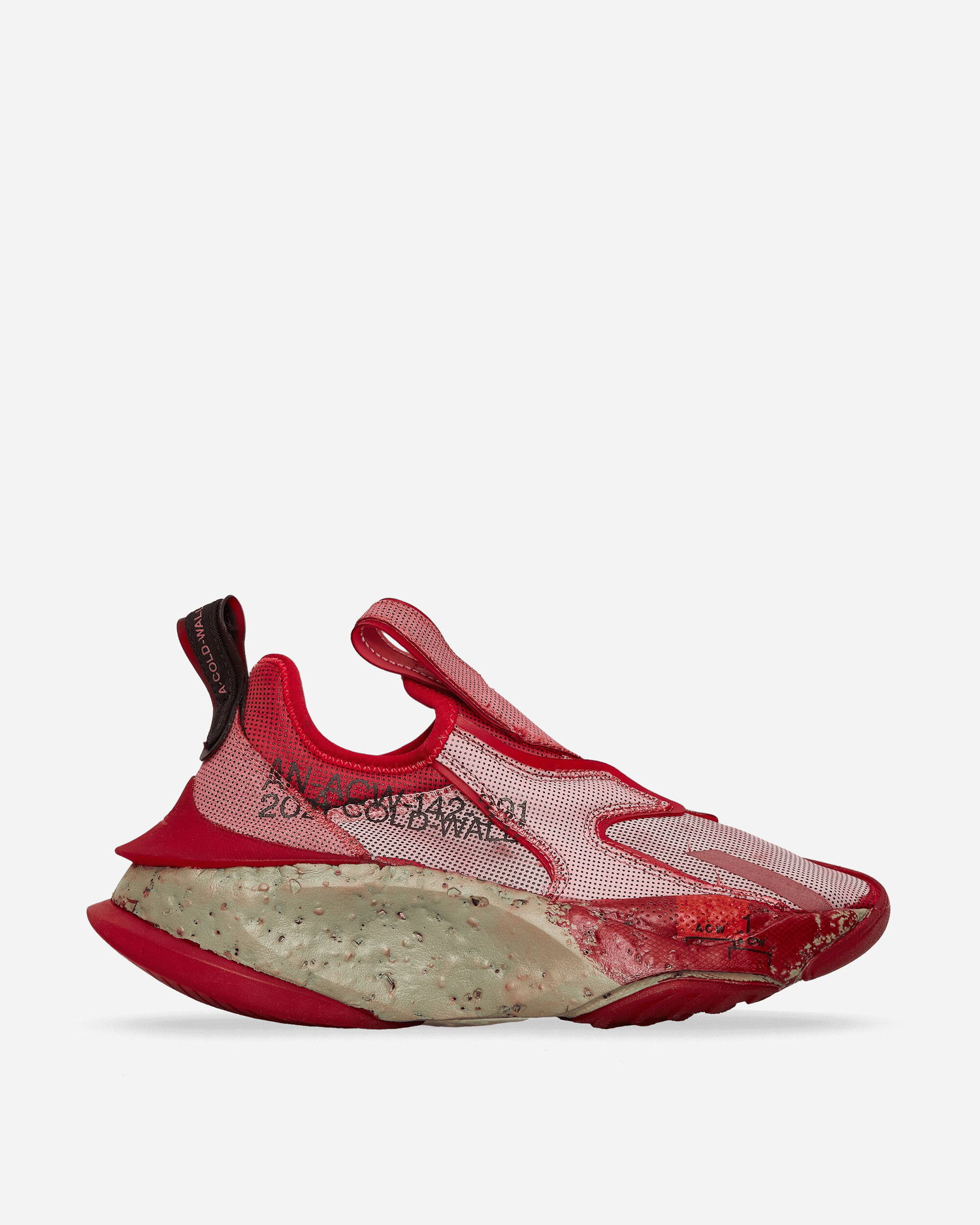 Кецове и обувки Converse A-COLD-WALL* Aeon Active CX Dyed Sneakers Micro Chip Red Червено | A07689C, 1