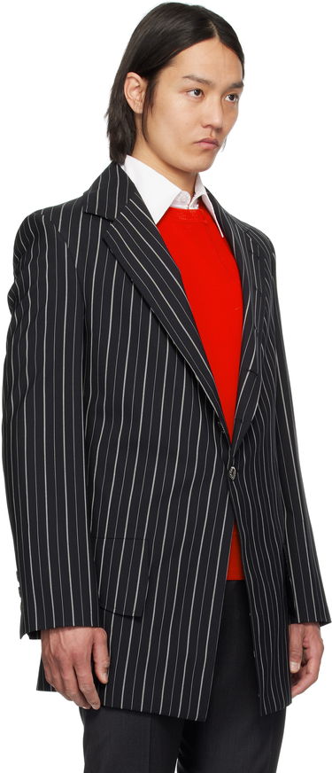 Яке Vivienne Westwood Vivienne Westwood Pinstripe DL Blazer Черно | 2301001Y-W0123-, 1