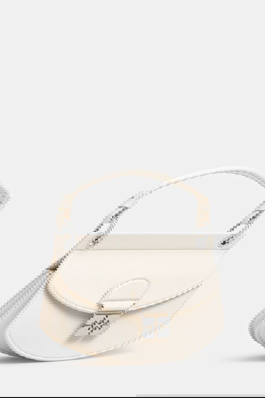 Дамска чанта GANNI GANNI Apo-G Mini Top Handle Bag Бяло | A6521, 1