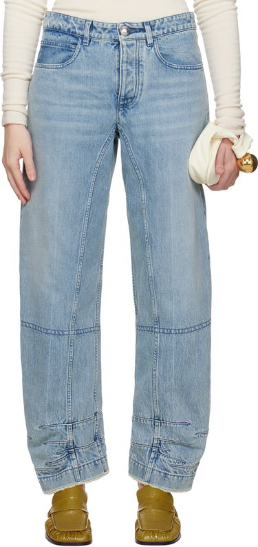 Дънки Jil Sander Jil Sander Darted Jeans Синьо | J02KA0332_J46463, 0