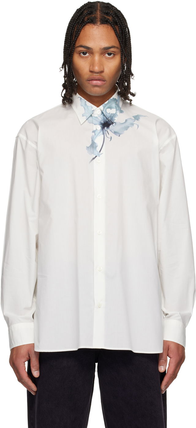 Dries Van Noten Loose Cotton Shirt