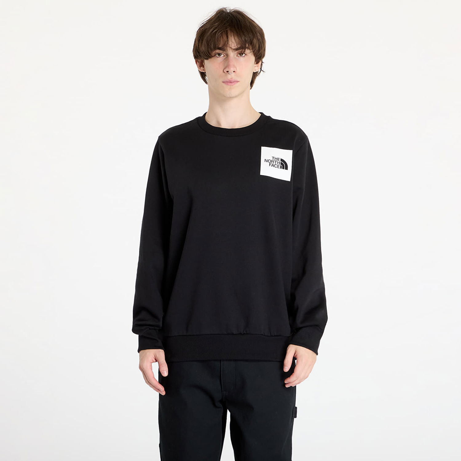 Суитчър The North Face Fine Crewneck Sweatshirt Черно | NF0A89EVJK31, 0